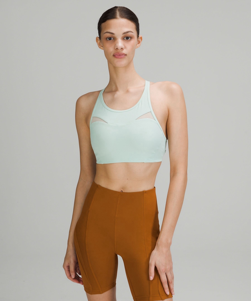 Lululemon Sports Bh Dame Mint | 32659-HQMA