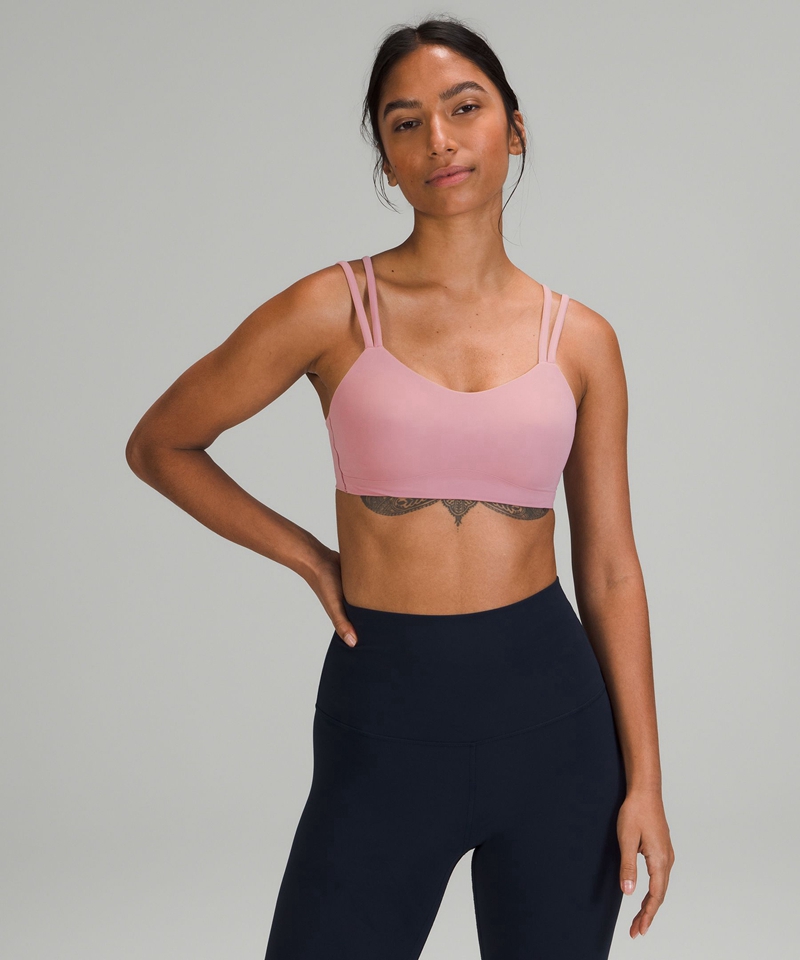 Lululemon Sports Bh Dame Rosa | 19867-PZXD