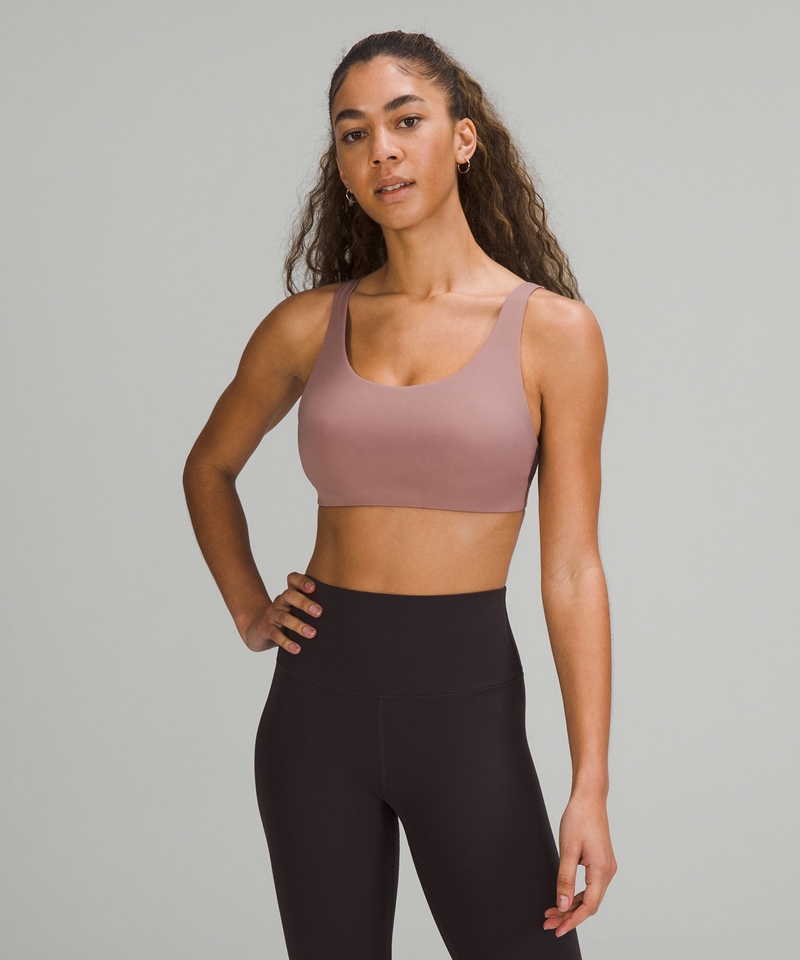 Lululemon Sports Bh Dame Rosa | 78195-QMAI