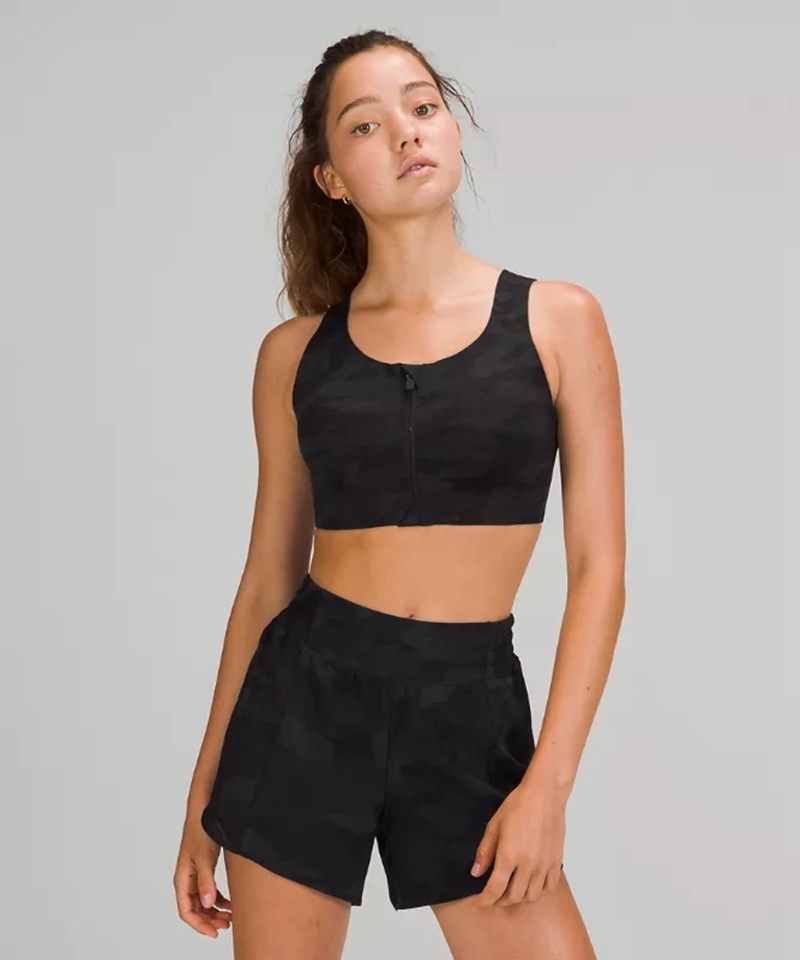 Lululemon Sports Bh Dame Svarte | 61207-JTNZ