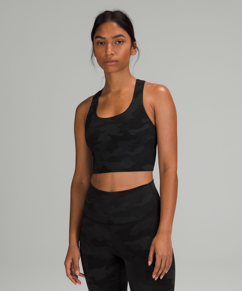 Lululemon Sports Bh Dame Svarte | 79304-LDYP