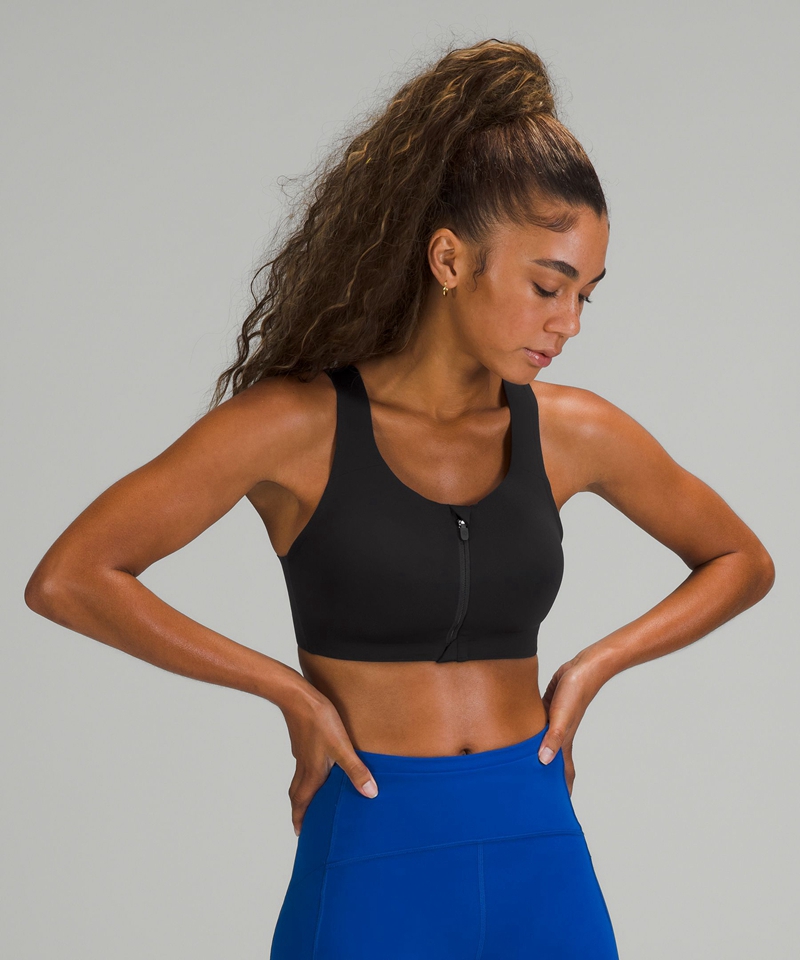 Lululemon Sports Bh Dame Svarte | 91238-KOLN