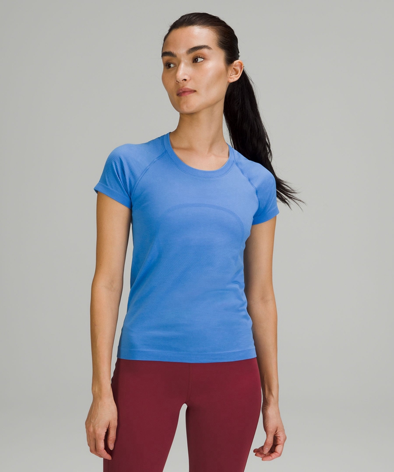Lululemon Topper Dame Blå | 81305-ZHPC