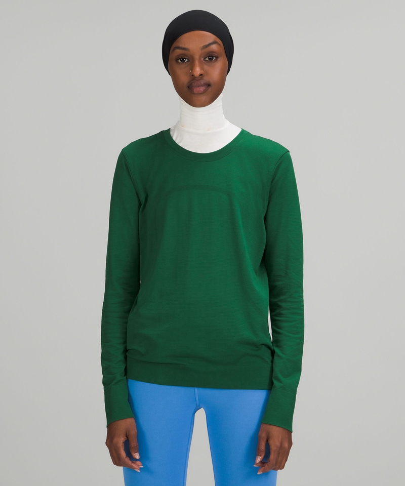 Lululemon Topper Dame Grønn | 20736-CMYB