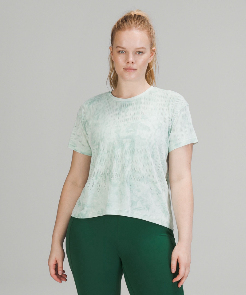 Lululemon Topper Dame Grønn | 65193-SXYK