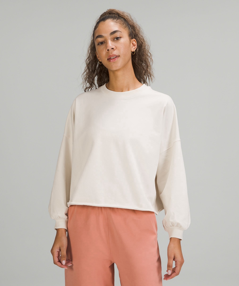 Lululemon Topper Dame Hvite | 12807-FDMX