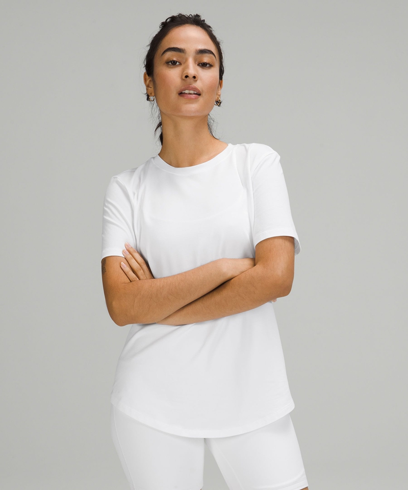 Lululemon Topper Dame Hvite | 20498-VIJO