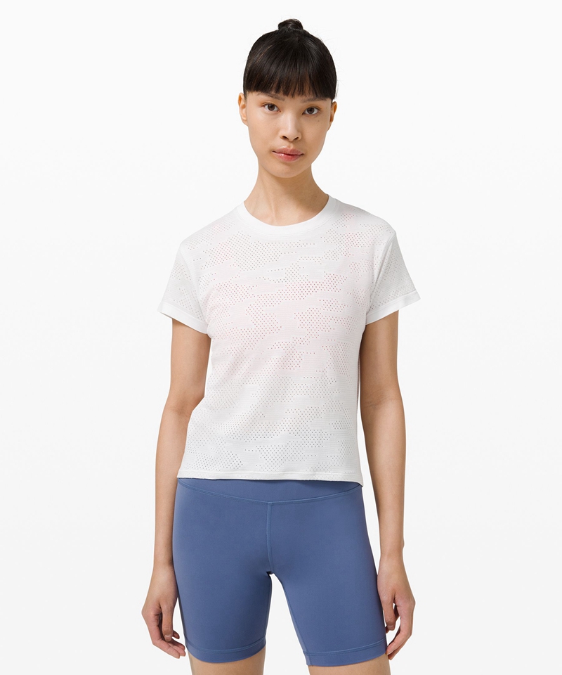Lululemon Topper Dame Hvite | 29476-TCVJ
