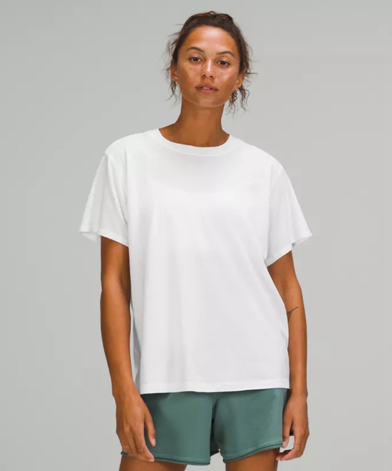 Lululemon Topper Dame Hvite | 30462-HTJV