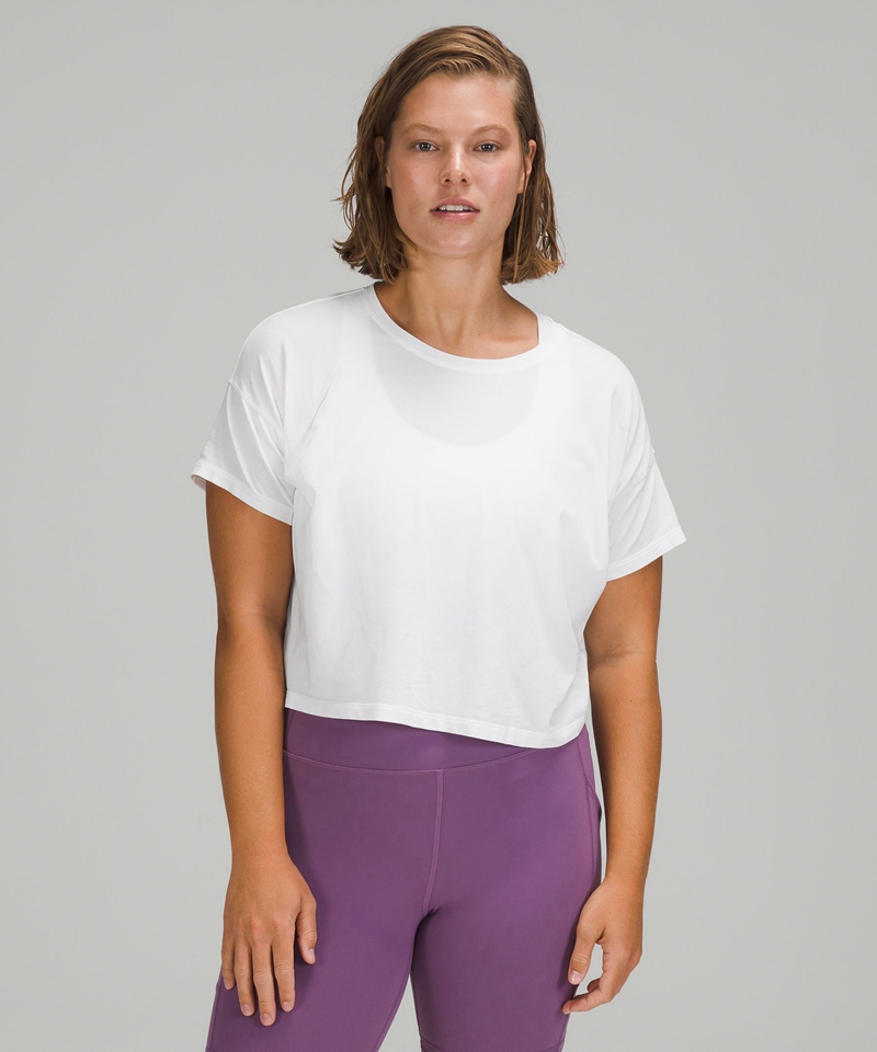 Lululemon Topper Dame Hvite | 62470-UNQA