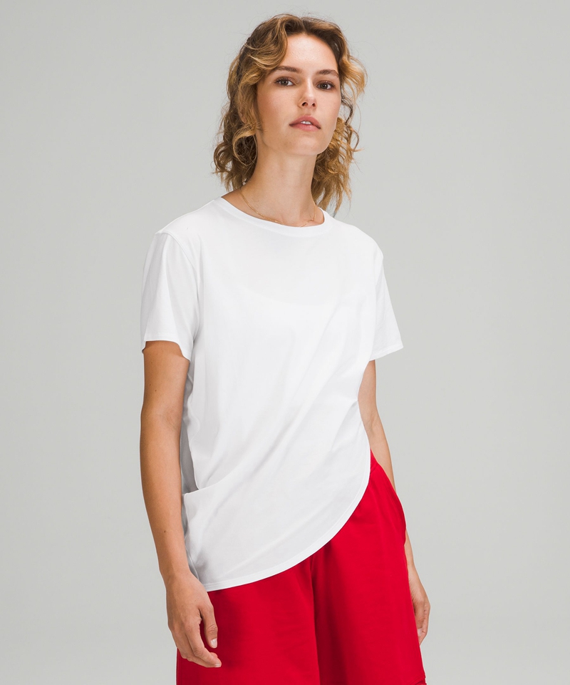 Lululemon Topper Dame Hvite | 69725-MJTZ