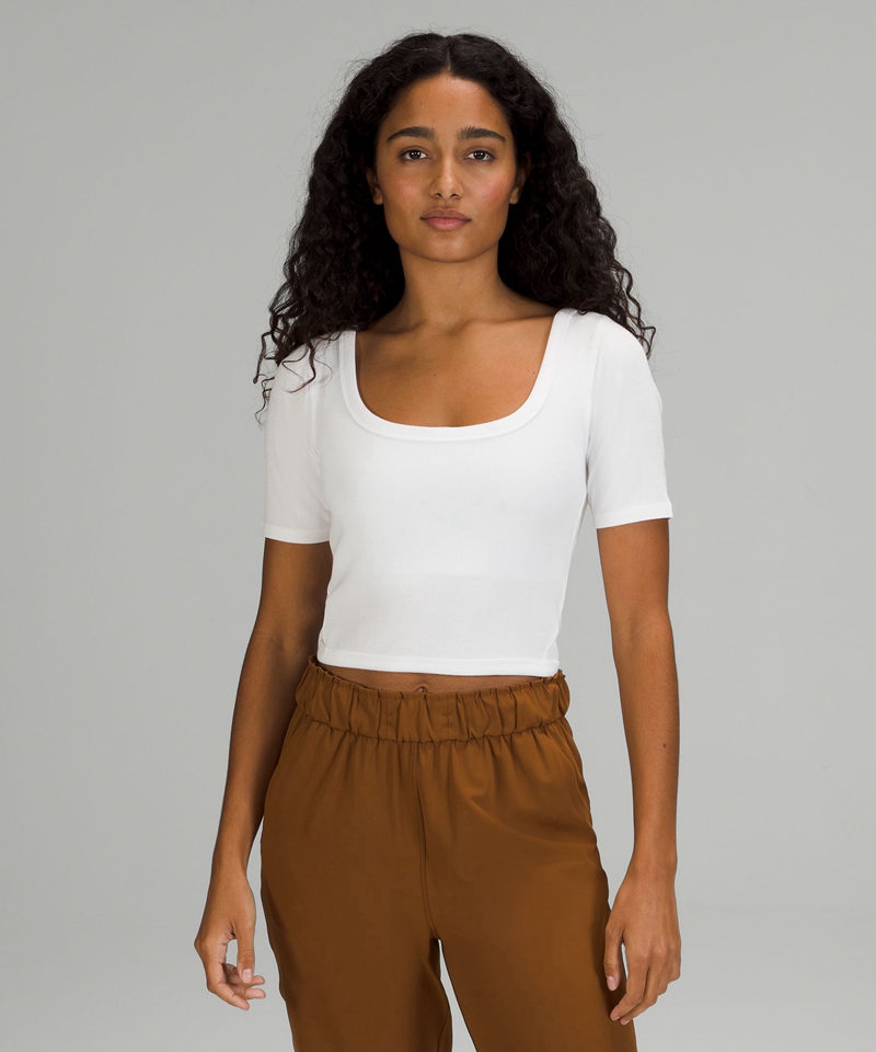 Lululemon Topper Dame Hvite | 73946-LOEN
