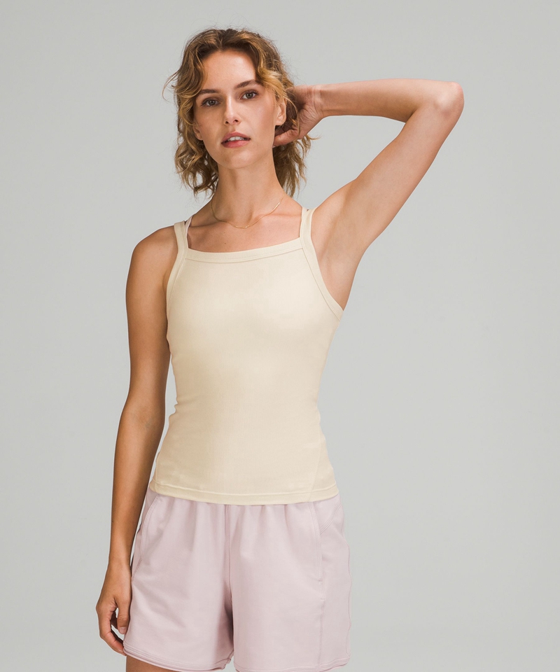 Lululemon Topper Dame Hvite | 84950-DHQZ