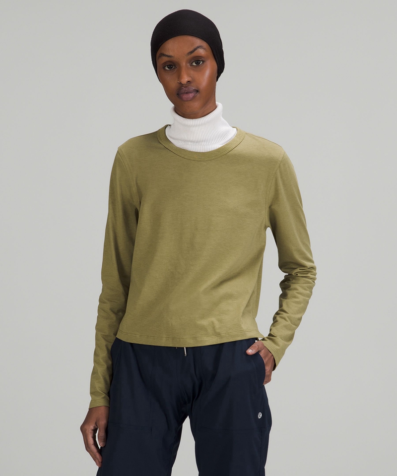 Lululemon Topper Dame Olivengrønne | 93840-ZKWC