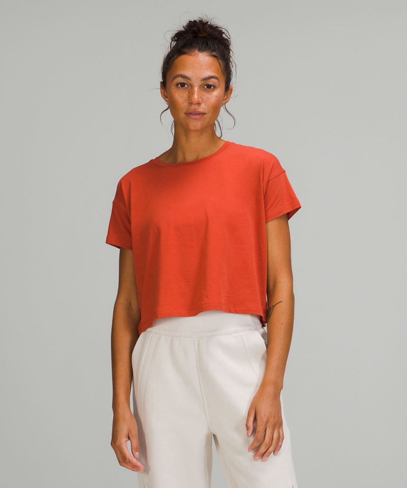 Lululemon Topper Dame Oransje | 96072-PIKM