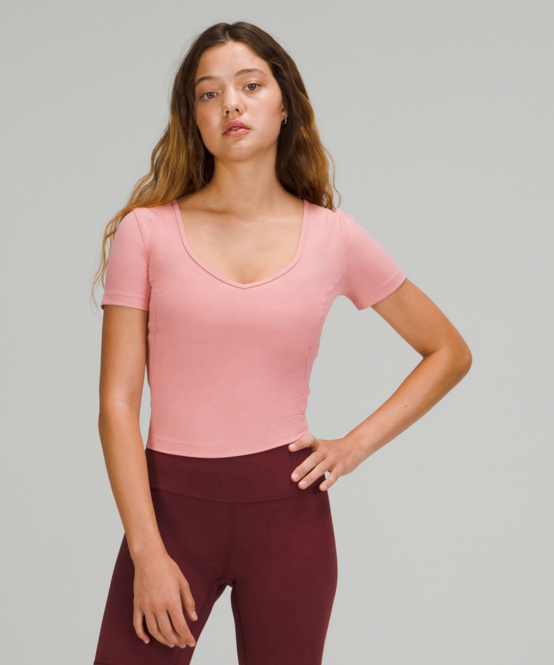 Lululemon Topper Dame Rosa | 28640-TDBK