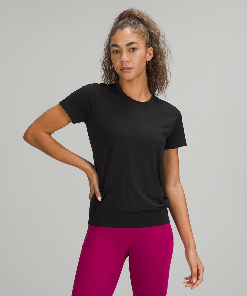 Lululemon Topper Dame Svarte | 40395-KEFX