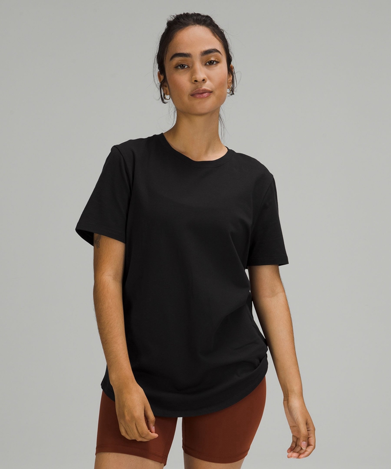 Lululemon Topper Dame Svarte | 73469-PLQD