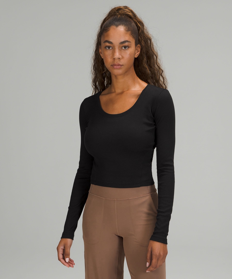 Lululemon Topper Dame Svarte | 80159-BHLM