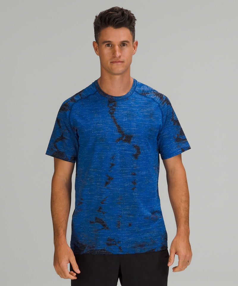 Lululemon Topper Herre Blå | 62370-ROPI