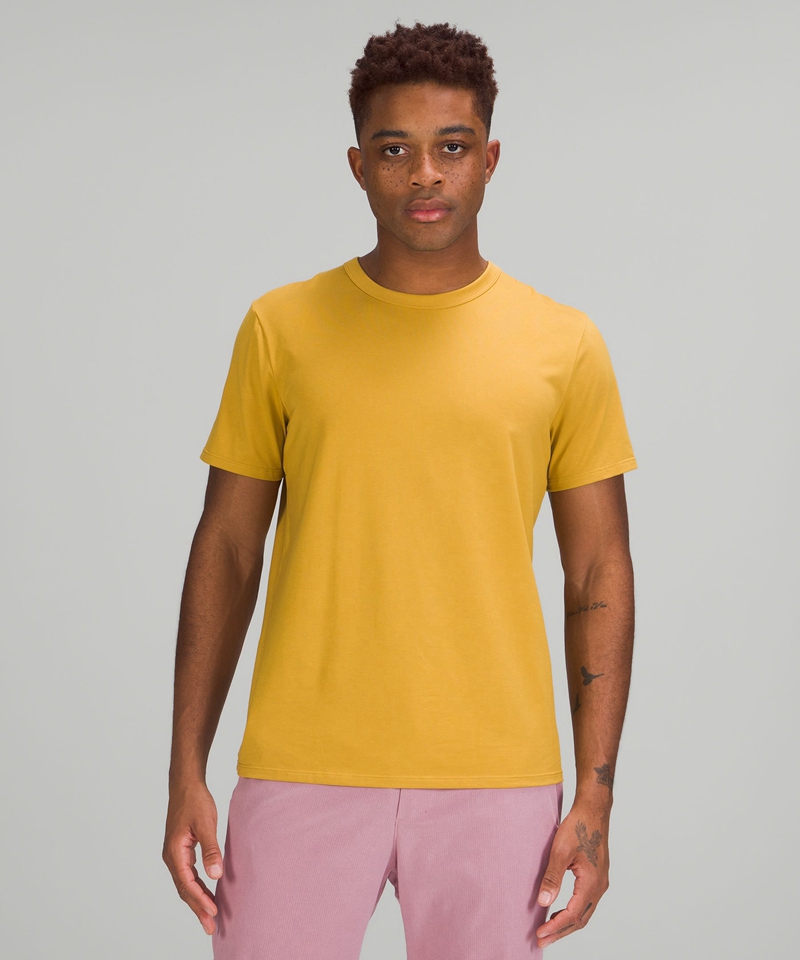 Lululemon Topper Herre Gul | 36187-VCHO