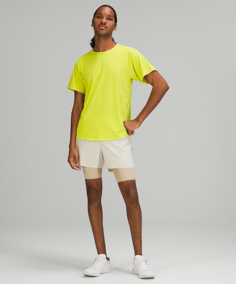 Lululemon Topper Herre Gul | 95710-VANR