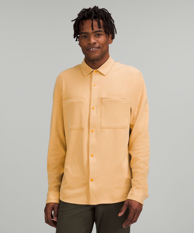 Lululemon Topper Herre Gul | 97316-PKET