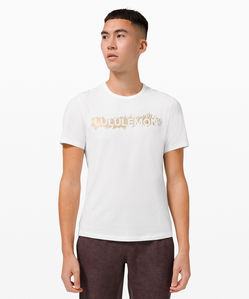 Lululemon Topper Herre Hvite | 43560-QCEV