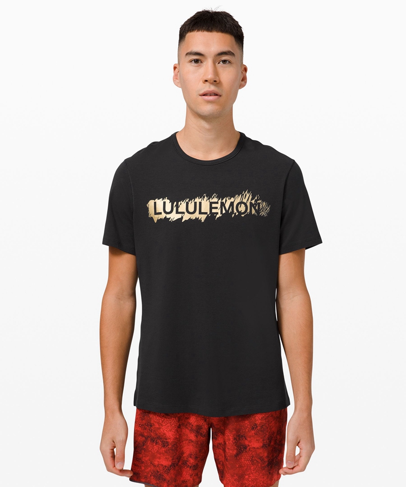 Lululemon Topper Herre Svarte | 27541-QEOW