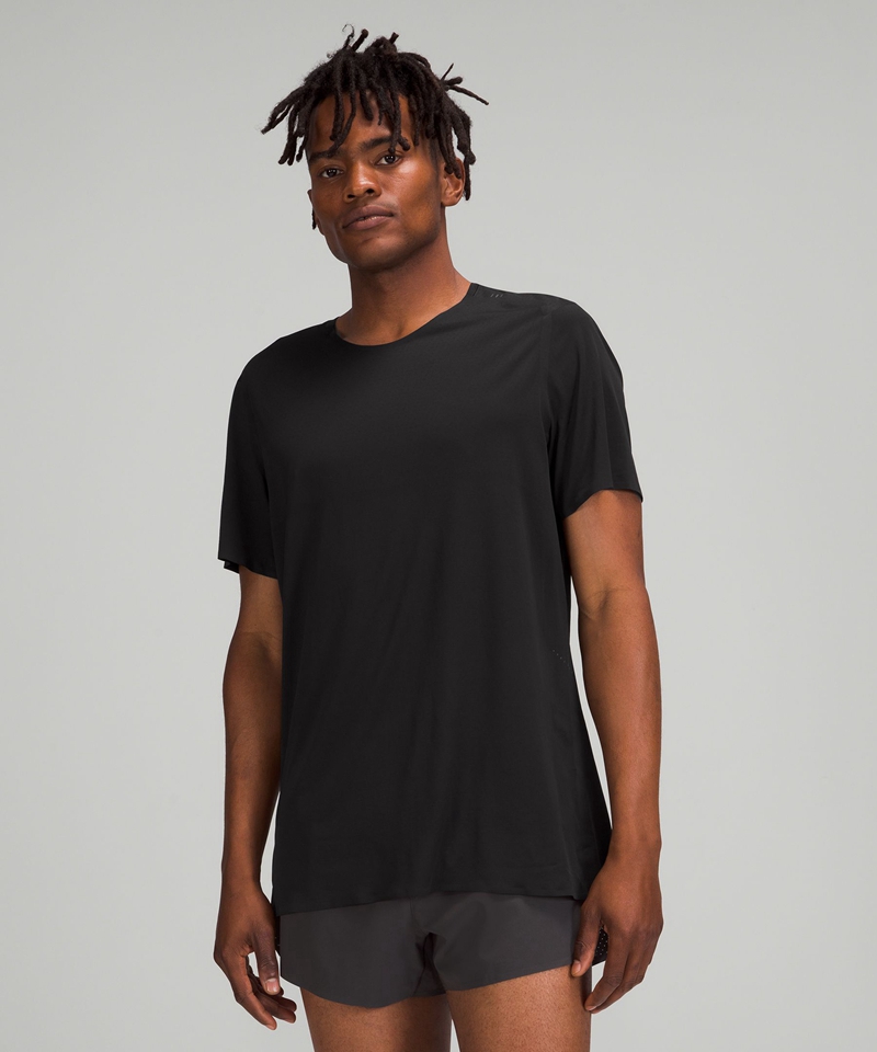 Lululemon Topper Herre Svarte | 86352-ANTH